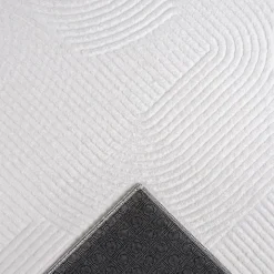 Tapis Rio salon antidérapant arc, Blanc cassé, 120 x 160 cm