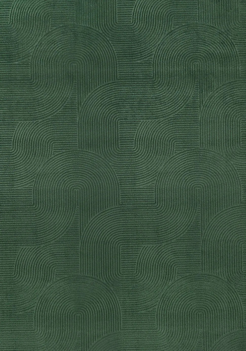 Tapis Rio salon antidérapant arc, Forêt, 160 x 220 cm