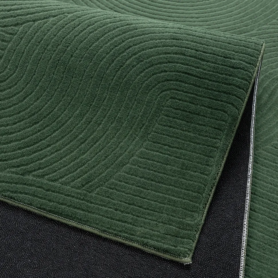Tapis Rio salon antidérapant arc, Forêt, 160 x 220 cm