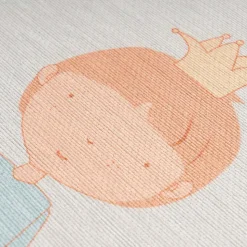 Tapis Rond Enfant Imprimé 