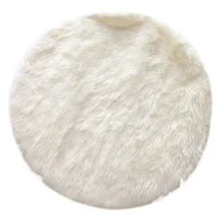 Tapis rond imitiation fourrure Cocooning