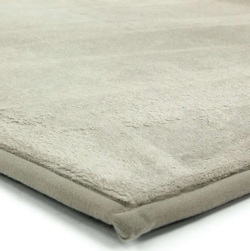 Tapis salon aspect velours extra-doux écru 60x120