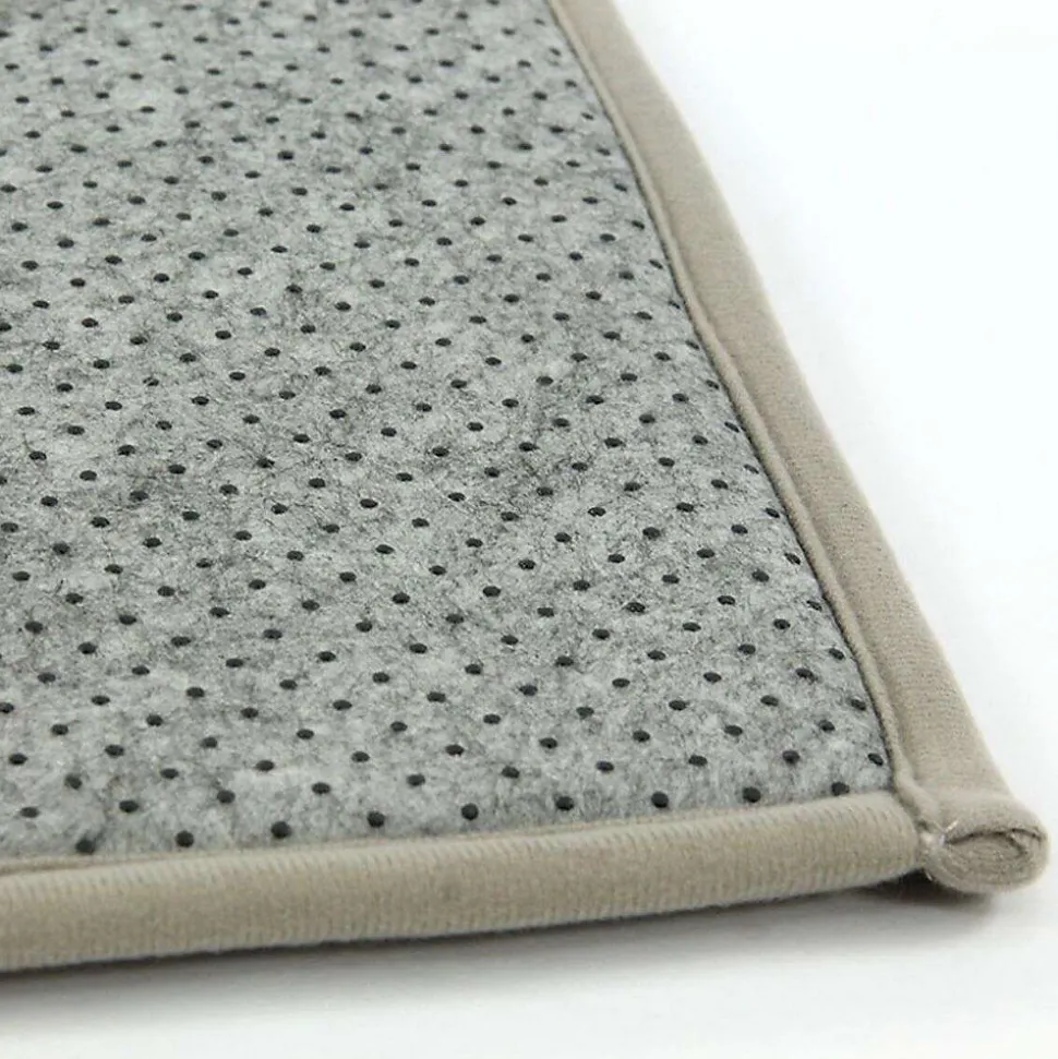 Tapis salon aspect velours extra-doux écru 60x120