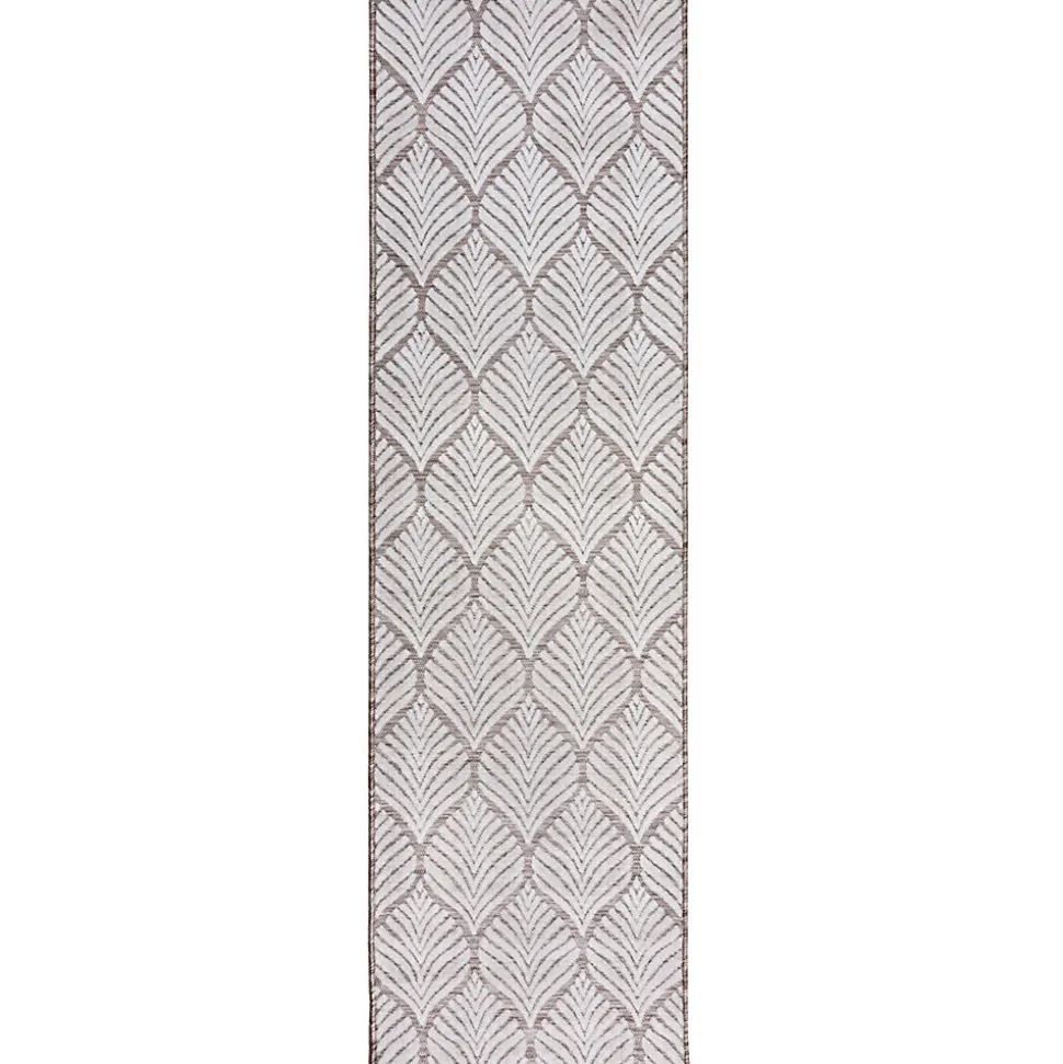 Tapis salon et chambre moderne tissé plat LEAVO 200x290 cm