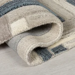 Tapis salon et chambre moderne en laine MADO 160x230 cm