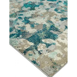 Tapis salon et chambre moderne tissé plat ETHERAL 160 x 190 cm