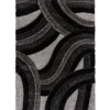 Tapis salon et chambre épais moderne FUZZY 120x170 cm