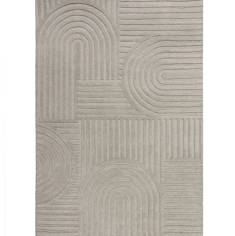 Tapis salon et chambre pure laine fait main SUNRISE 120x170 cm