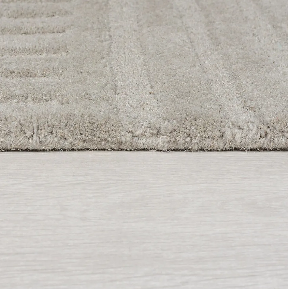 Tapis salon et chambre pure laine fait main SUNRISE 120x170 cm