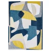 Tapis salon et chambre tissé plat STOOPY 170x240 cm
