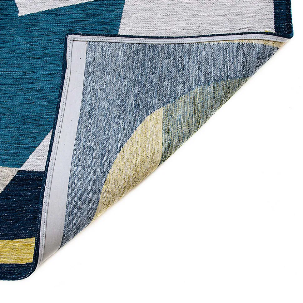 Tapis salon et chambre tissé plat STOOPY 170x240 cm