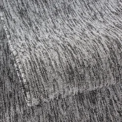 Tapis salon et chambre tissé motif uni SAKRDA, gris