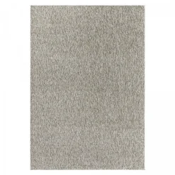 Tapis salon et chambre tissé motif uni SAKRDA, beige