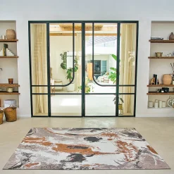 Tapis salon et chambre tissé plat NATURAL TAG 240x340 cm