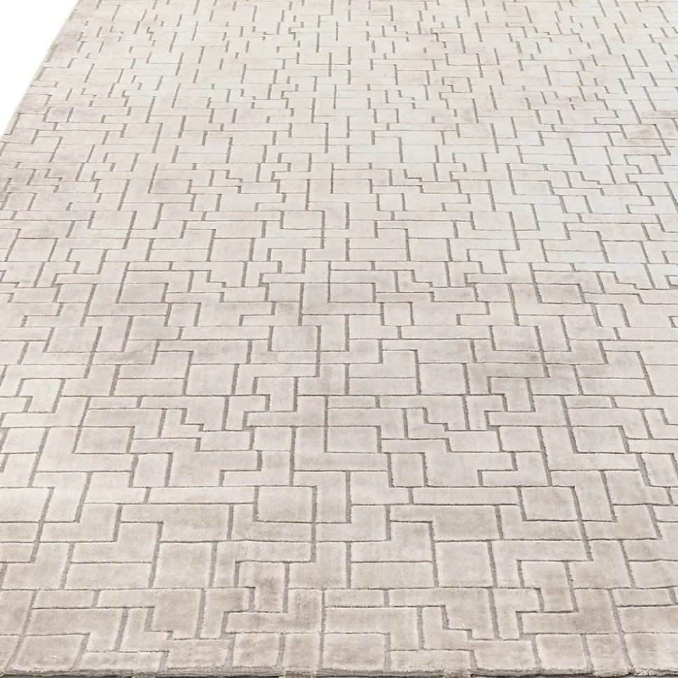 Tapis salon et chambre tissé main TETRIS 200x290 cm