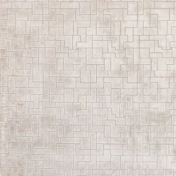 Tapis salon et chambre tissé main TETRIS 200x290 cm