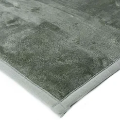 Tapis salon extra-doux effet velours vert clair 120x170