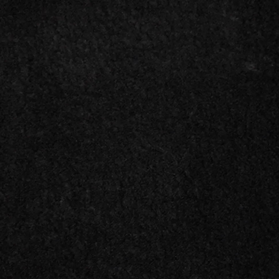 Tapis salon LYN10 LAVABLE, soft et soyeux, tapis uni à l'aspect Shaggy, noir