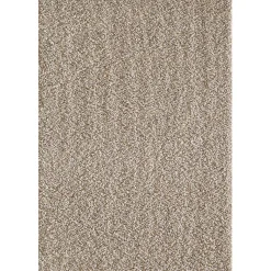 Tapis shaggy tissé motif uni SG LOCA, beige