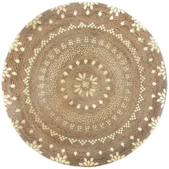 Tapis Shine en jute D115 cm - Atmosphera