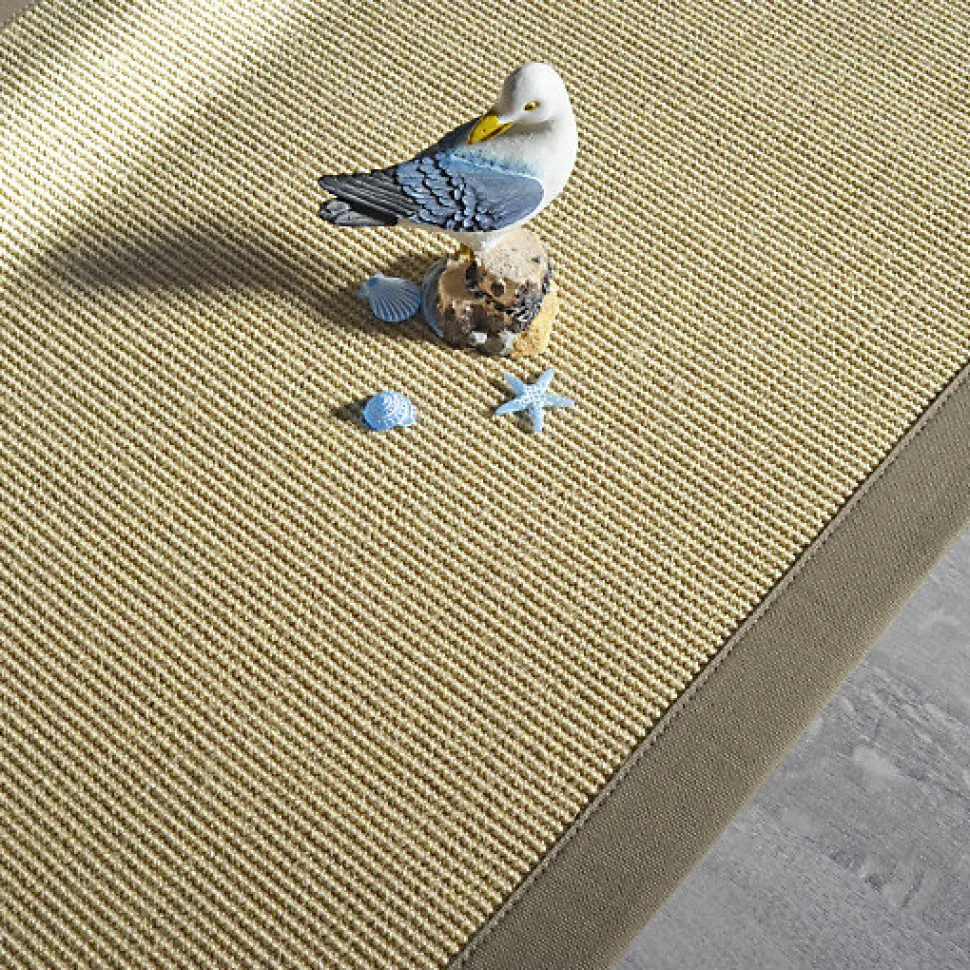 Tapis sisal Yucatan sable - Ganse taupe - 200 x 290 cm
