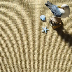 Tapis sisal Yucatan sable - Ganse taupe - 80 x 150 cm