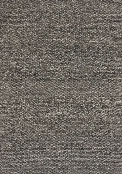 Tapis tissé main Laine L. 160 x l. 230 x ep. 1 cm gris GoodHome