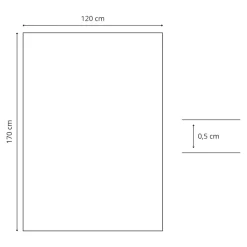 Tapis tissé plat beige et blanc 120 x 170 cm GoodHome Boyoz