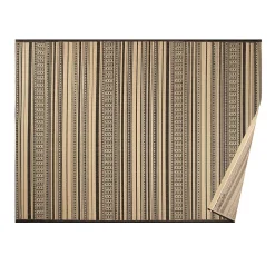 Tapis tissé plat Tonalli ethnique L.200 x l.150 cm