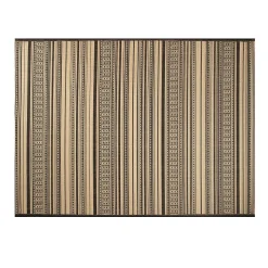 Tapis tissé plat Tonalli ethnique L.200 x l.150 cm