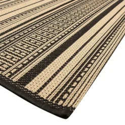 Tapis tissé plat Tonalli ethnique L.200 x l.150 cm