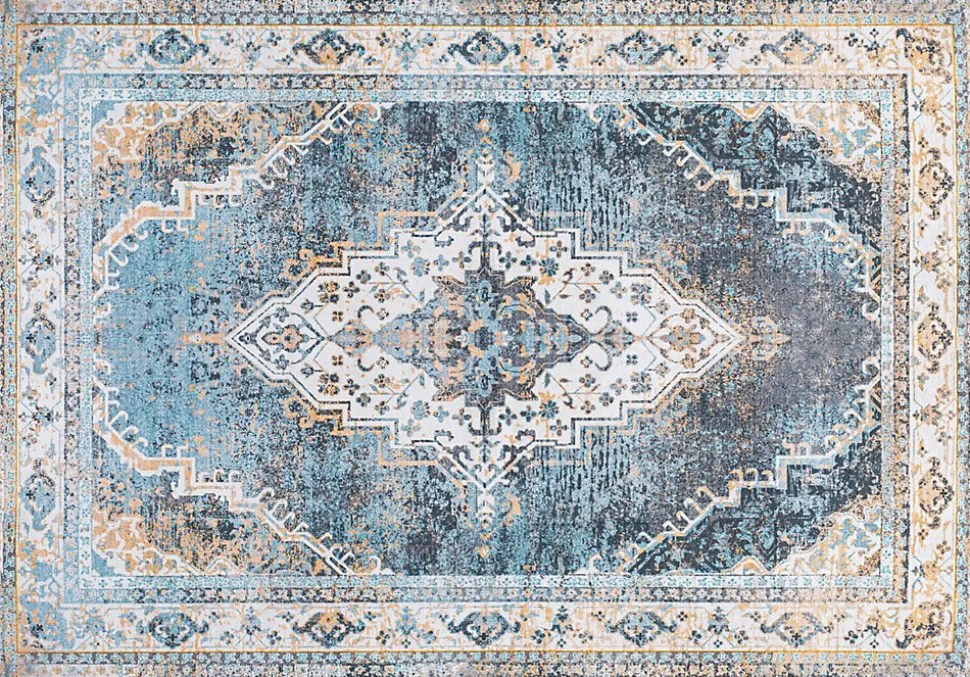 TAPIS TUTUMI DESIGN 2 180X260 BLUE