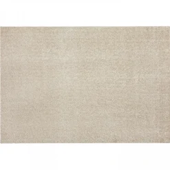 Tapis uni à poils longs en polypropylène 160 x 230 cm sable Oviala
