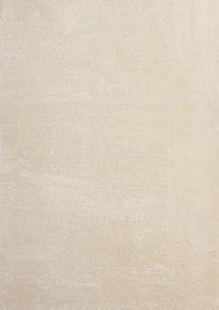 Tapis uni antidérapant lavable Beige - 240 x 340 cm - RELAX