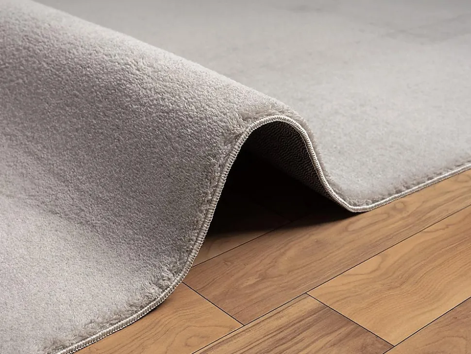 Tapis uni antidérapant lavable Sable - 300 x 400 cm - RELAX