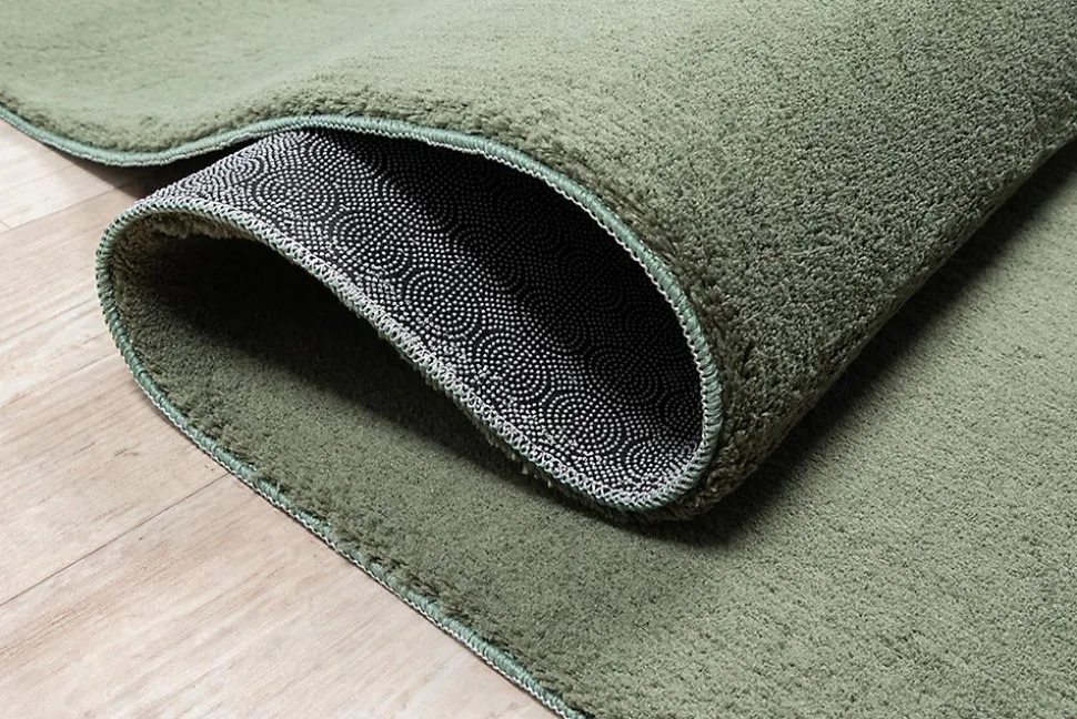 Tapis uni antidérapant lavable Forêt - 80 x 150 cm - RELAX
