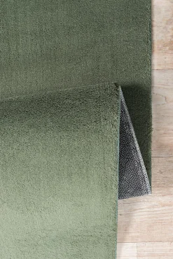 Tapis uni antidérapant lavable Forêt - 80 x 150 cm - RELAX