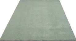 Tapis uni antidérapant lavable Vert - 240 x 340 cm - RELAX