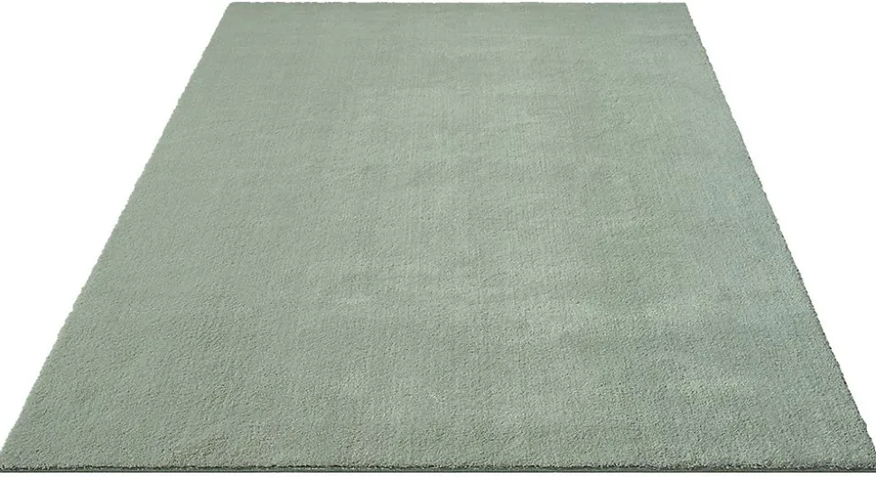 Tapis uni antidérapant lavable Vert - 120 x 160 cm - RELAX