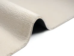 Tapis uni antidérapant lavable Beige - 140 x 200 cm - RELAX