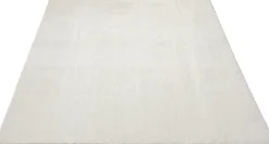Tapis uni antidérapant lavable Crème - 300 x 400 cm - RELAX