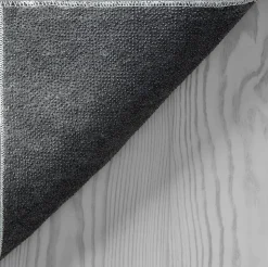 Tapis uni antidérapant lavable Bleu - 200 x 280 cm - RELAX
