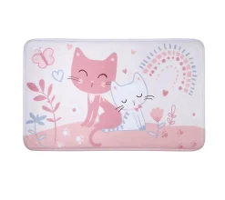 Tapis velours 45 x 75 cm Les chats
