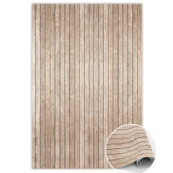Tapis vinyle pour l'entrée Tulup 120x180 cm Imperméable lavable Planche rayée