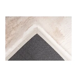 Tapis 170x120cm, design E009Y coloris ivoire - Confort et élégance pour votre intérieur