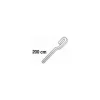 Tige anti-dégondable 4 x 4 en aluminium argent 2m.