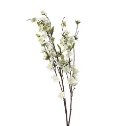 Tige fleur de cerisier artificielle - H110 cm - Rose- Atmosphera
