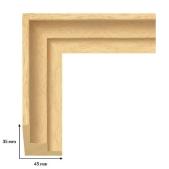 Tirage encadré sur aluminium frantic 120x120 cm Fabriqué en France