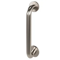 Tirant de porte Golvin GoodHome acier gris L.22 x H. 24,6 cm