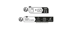 Tirant de porte Golvin GoodHome acier gris L.22 x H. 24,6 cm
